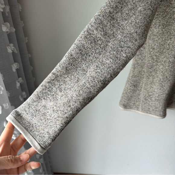 Patagonia // Women's Better Sweater 1/4 Zip Pullover Pelican Size S - Picture 5 of 12